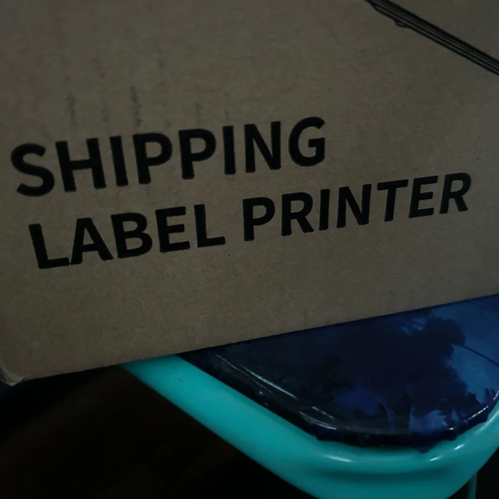 Shipping label printer